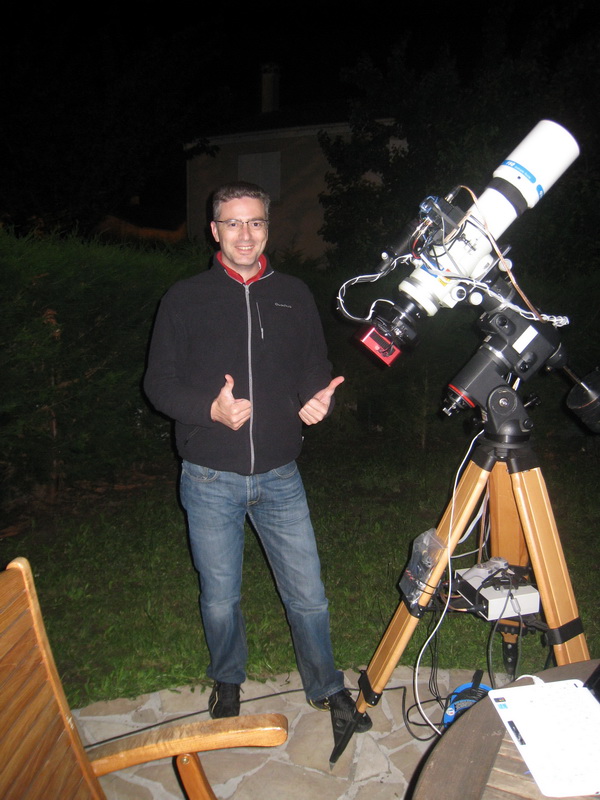 Setup Astrophoto Alban BERNARD - Juin 2012 Setup Astrophoto Alban BERNARD - Juin 2012